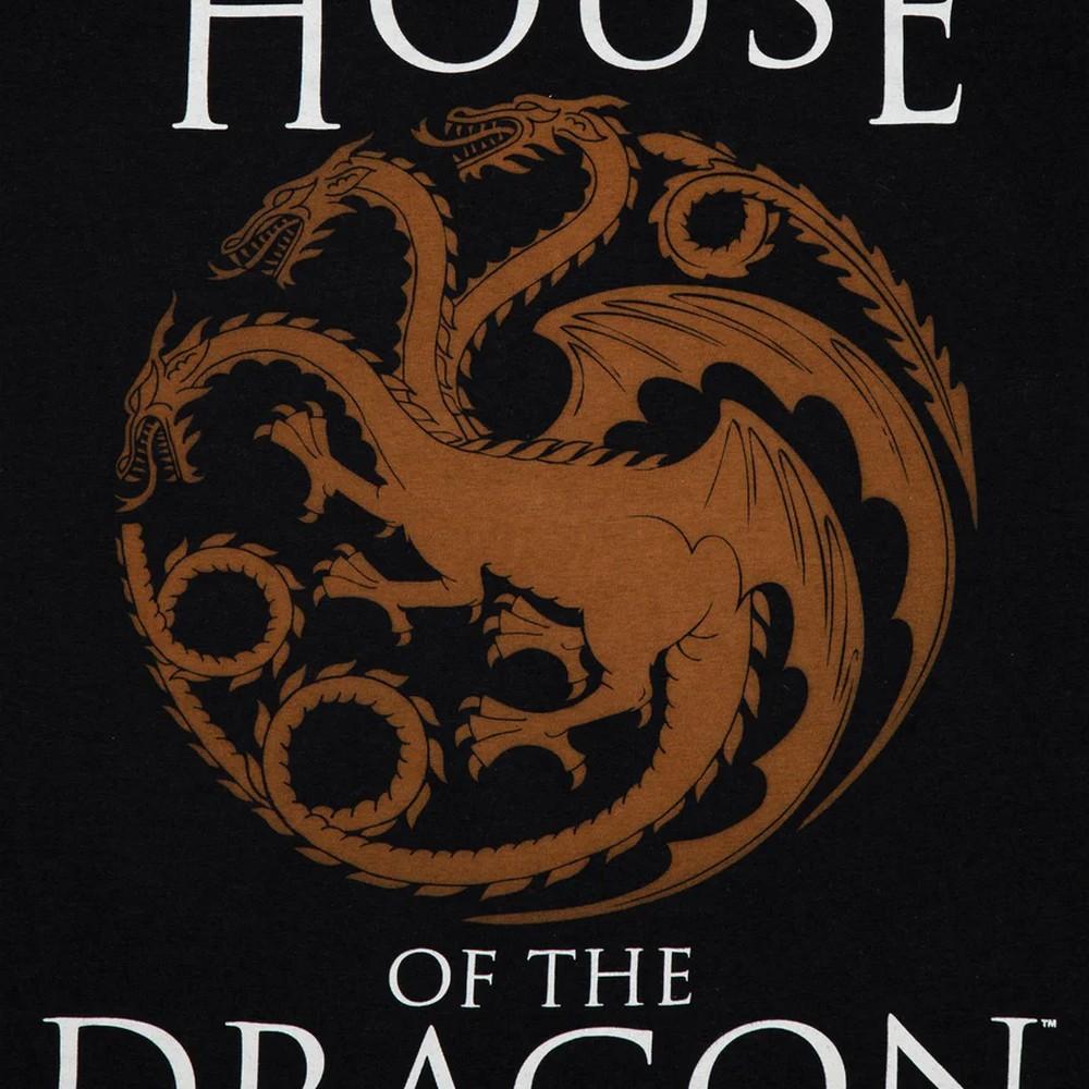 Мужская футболка с логотипом House Of The Dragon