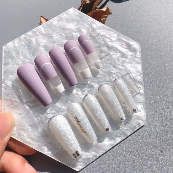 Цветная пластина для ногтей, узор в виде ракушки, отображающий невыцветающую естественную палитру, инструмент для смешивания пластины для дисплея