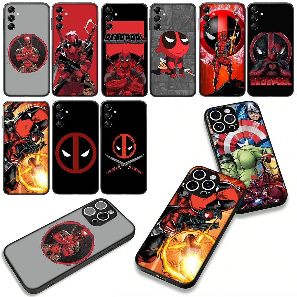 Phone Cover Wallpaper Marvel Deadpool Coque for Xiaomi Redmi Note 15 11 9 10 Pro Plus A5 9A 9T 10A 10C 9C NFC 15C 8T Case