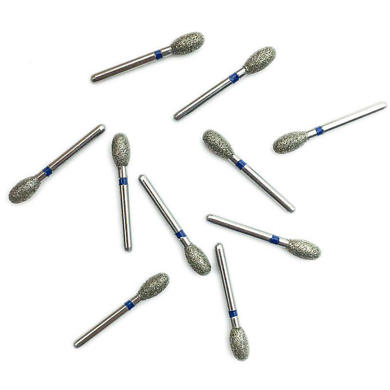 10 шт./компл., стоматологические алмазные боры для высокоскоростных наконечников, средние стоматологические инструменты, стоматологические алмазные боры, сверла TR-28