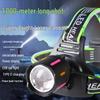 Dual-Light LED Laser Cannon Rechargeable Headlamp - Super Bright, Long Battery Life, Ideal for Night Fishing