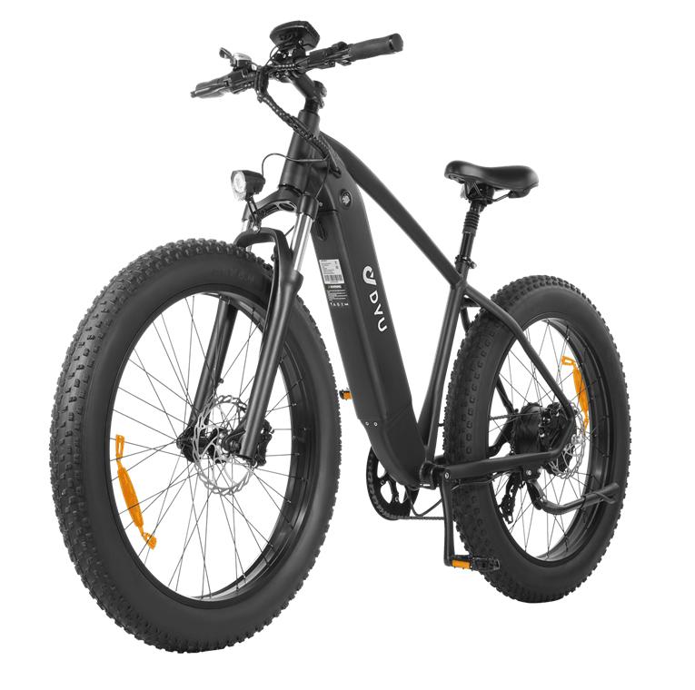 DYU KING 750 48V 750W Electric Bike - 110km Pedal Assist, 45km/h Speed & 25" All-Terrain Wheels