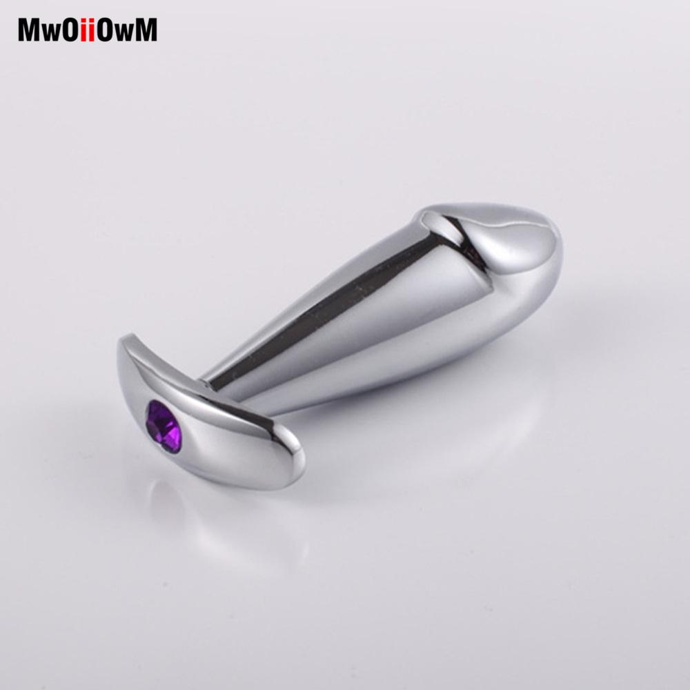 MwOiiOwM Metal Anal Butt Plug Anal Massage Dilator Prostate Massage Outdoor Wear Sex Toys For Women Female
