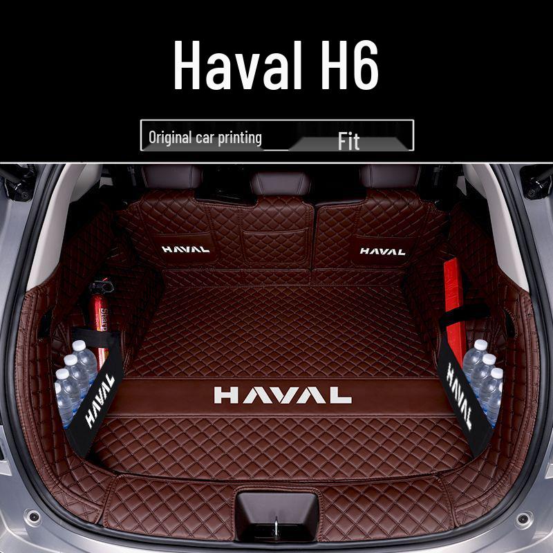 Коврик в багажник Haval H6L: Экологичный Большой Внедорожник Салон Задний Ящик Коврик