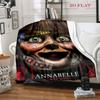 Annabelle's Return blanket Suitable for all seasons Camping trip bedroom Nap Blanket sheet