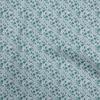 oneOone Ткань Cotton Flex Dark Teal Blue с азиатским принтом в виде блоков, традиционная цветочная вышивка, проекты для рукоделия, принты на ткани по ярдам 40 дюймов