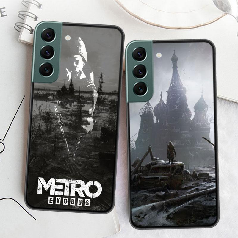 Телефон Metro 2033 для Samsung S25 Edge Galaxy S22 Ultra S21 S10 S9 Plus S20 S23 S24 FE Чехол S10E Покрытие Силиконовое Мягкое Coque Fundas