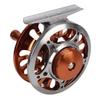 Fly Fishing Reel Efficient Braking 3 Bearings 2 Colors Adjustment CNC Processing 3 4 Fly Reel for Outdoor Fishing