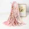 Printed Scarves for Women, Chiffon Summer Sun Protection Shawls, Decorative Scarves, and Sand Scarves