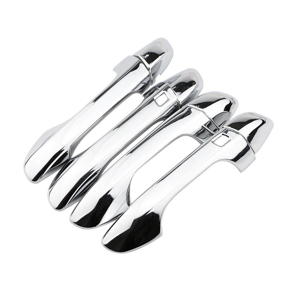 ABS Chrome Car Door Handle Protection Cover Doors Handle Covers Sticker for Kia Sportage QL KX5 2016 2017