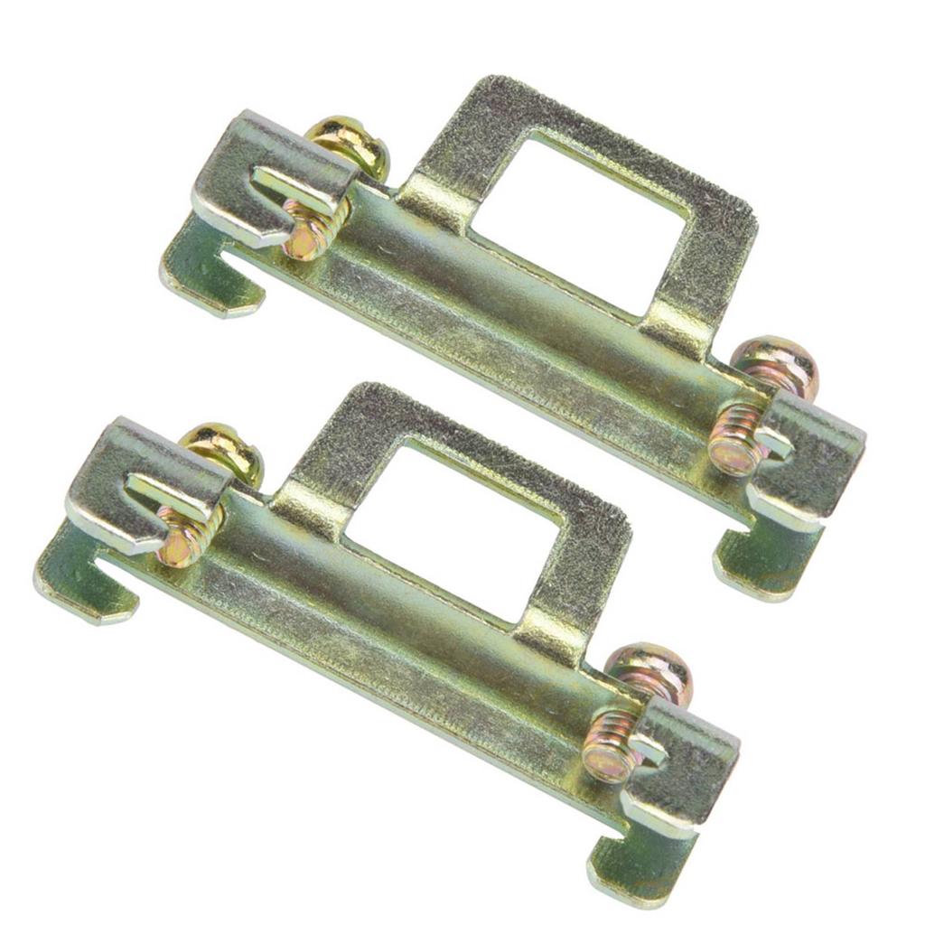 10pcs Fixed Clamp Fasten Clip for 35mm DIN Rail (Metal Model 11)