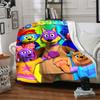 Doggyland Theme Printed Blanket - Perfect for Couch, Bed, Travel & Outdoor Use | Machine Washable, Cozy & Durable.