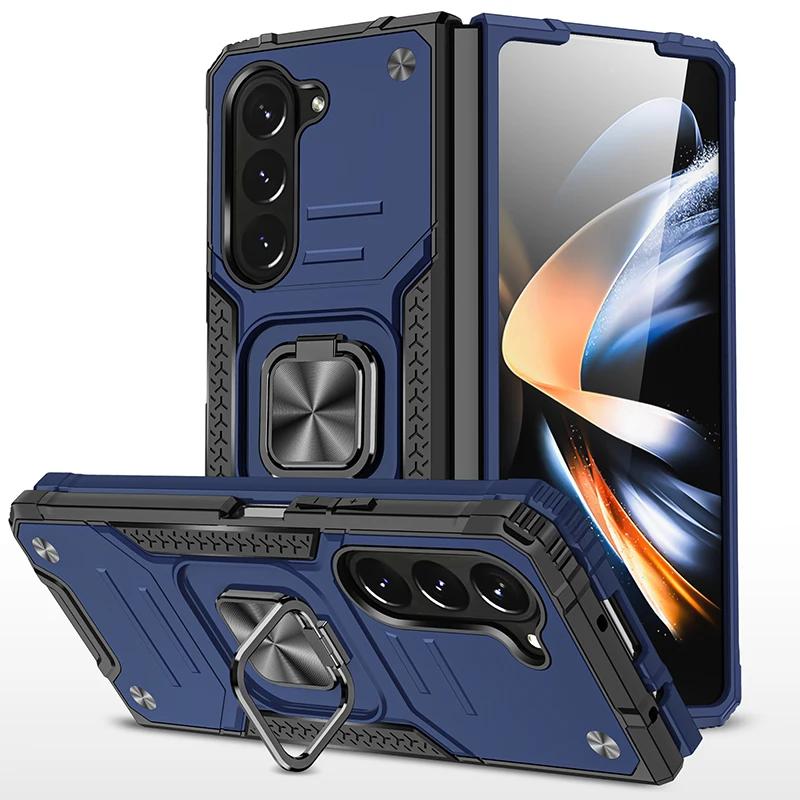 Жесткий защитный чехол-броня для Samsung Galaxy Z Fold 5 6 fold6 Fold4 Fold5 Fold 4 5G Zfold5 Zfold4 Аксессуары для мобильного телефона Capa