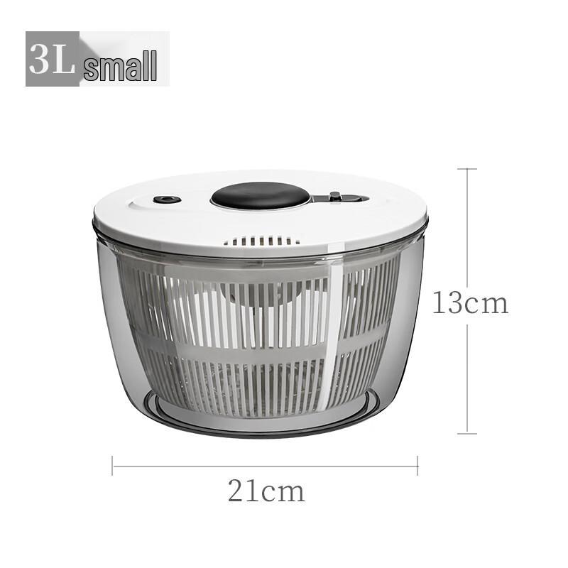 Press-Type Vegetable Salad Spinner