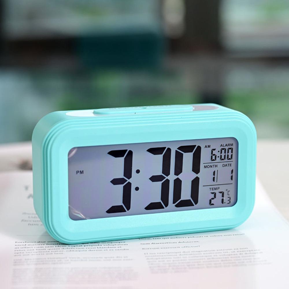Adjustable Luminous Mode LED Alarm Clock Multifunctional Desktop Alarm Clock Home Decor