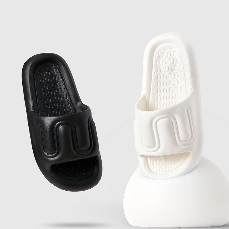 Летние Нескользящие Домашние тапочки Повседневные Милые женские тапочки Удобные Мягкая подошва ЭВА Тапочки для ванной Комнатные тапочки для пар
