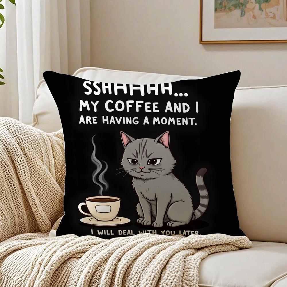 Street Trendy Toys Millennial Style Cushion Cover Linen Pillowcase Soft for Sofa Bed Home Room Decor