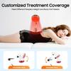 150W Infrared Heat Lamp Therapy Light - 360° Adjustable Clamp E27 Bulb for Muscle Pain Relief Home Physical Therapy