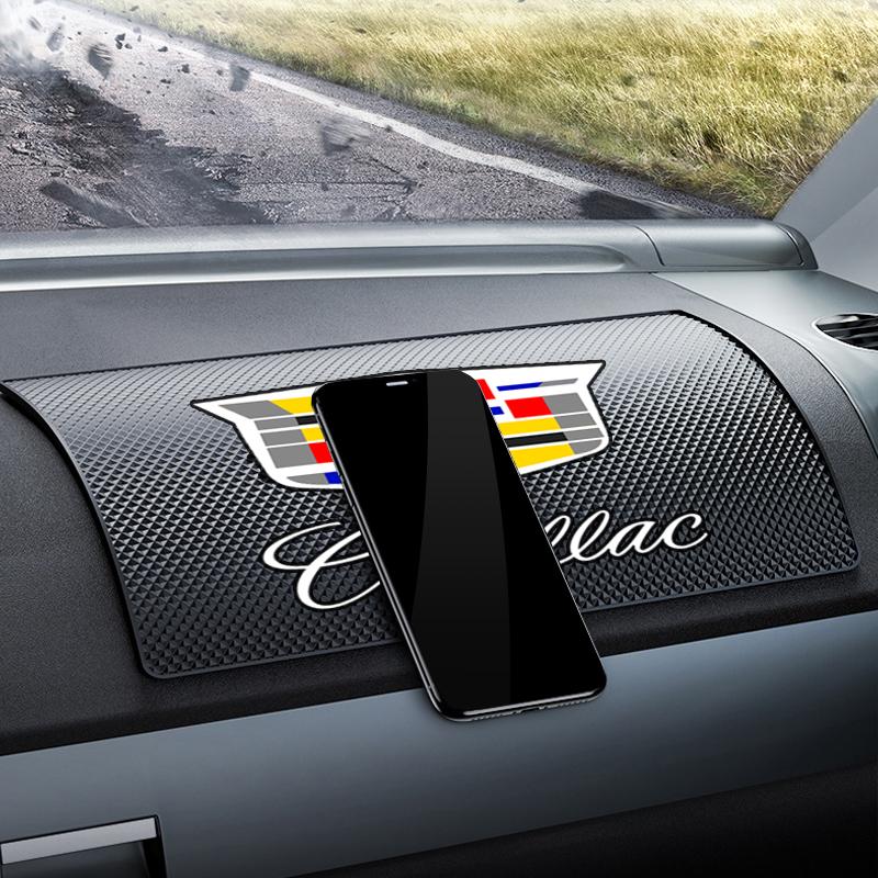New Car Dashboard Sticky Anti-Slip PVC Mat Auto Non-Slip Sticky Gel Pad For Cadillac SRX ATS XTS CT4 CT5 CT6 XT4 XT5 XT6