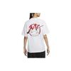 Nike Футболка с коротким рукавом и круглым вырезом Mac Attack Letter Print, повседневная, женская, белая, FN4176-100