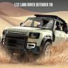 Rover Land Suv Defender 136 Scale Alloy Car Model With Sound Light Kids For