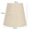 Beige Lighting Fixtures Fabric Cloth Lampshade Accessories Lamp Shade  Floor Lamp
