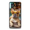 Чехол для телефона для Xiaomi 15 14 13 12 Lite 14T 13T 12T Pro Poco X7 X6 X5 X4 X3 NFC F7 Ultra F6 Pro Мягкий чехол Французский бульдог Собака Питомец