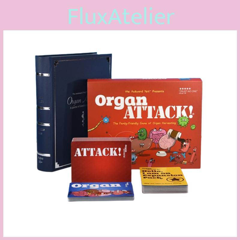 Семейная игра-головоломка Organ Attack: Тактическая карточная игра с изюминкой