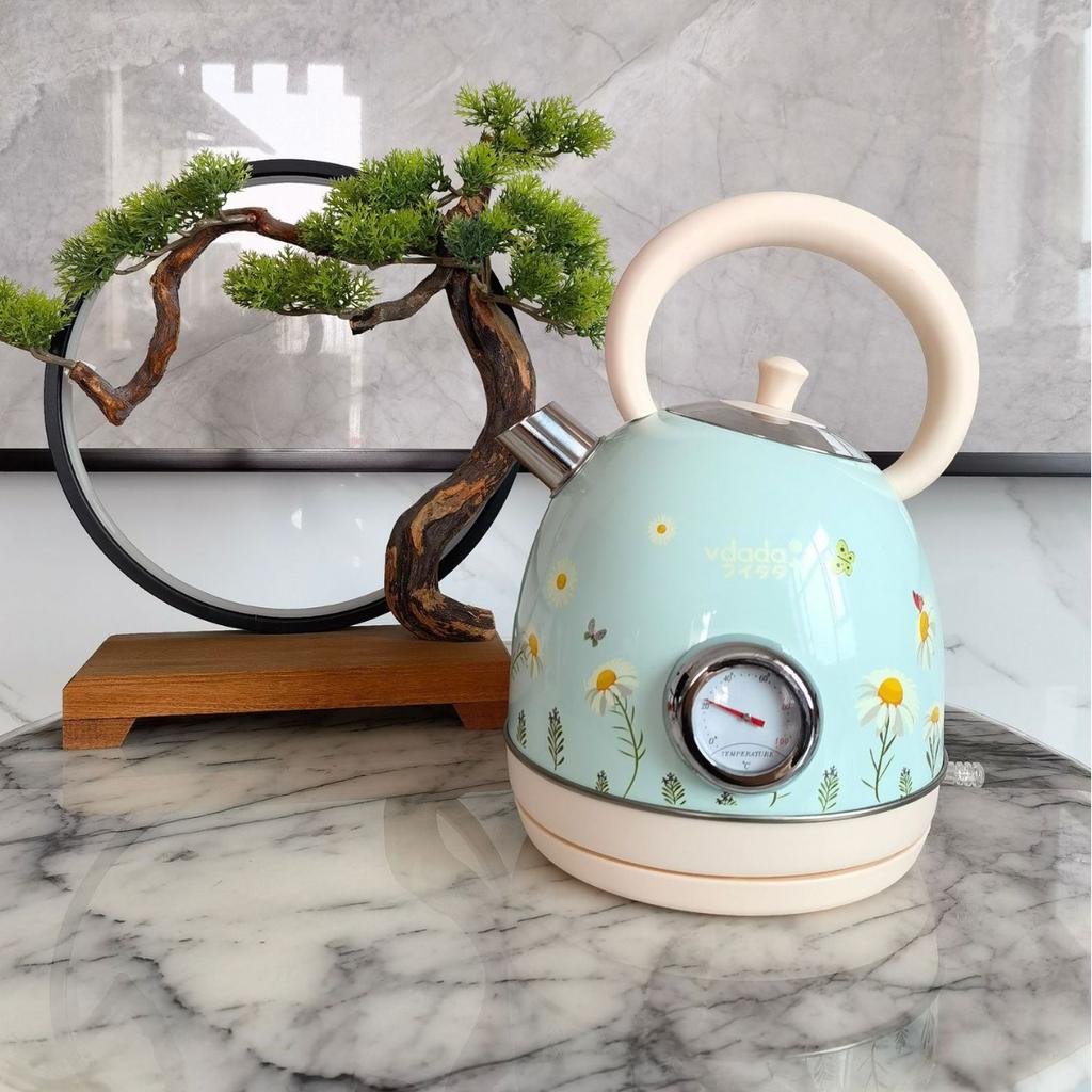 Electric Kettle with Temperature Display, 304 Stainless Steel Household Electric Kettle