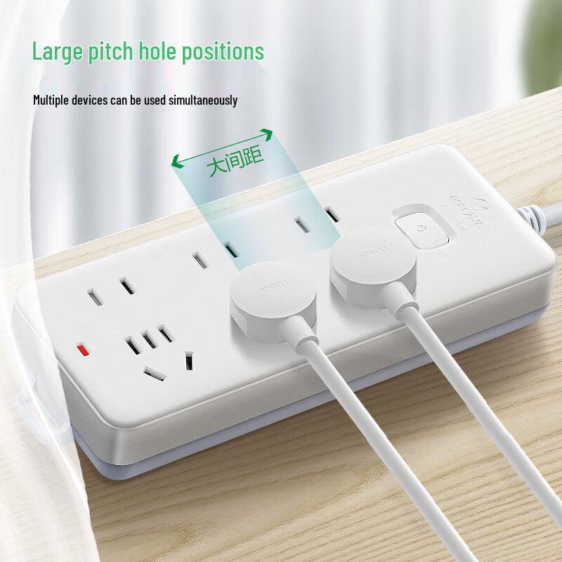 BULL GN-402 Master Control 6-Outlet Power Strip with 10M Cable