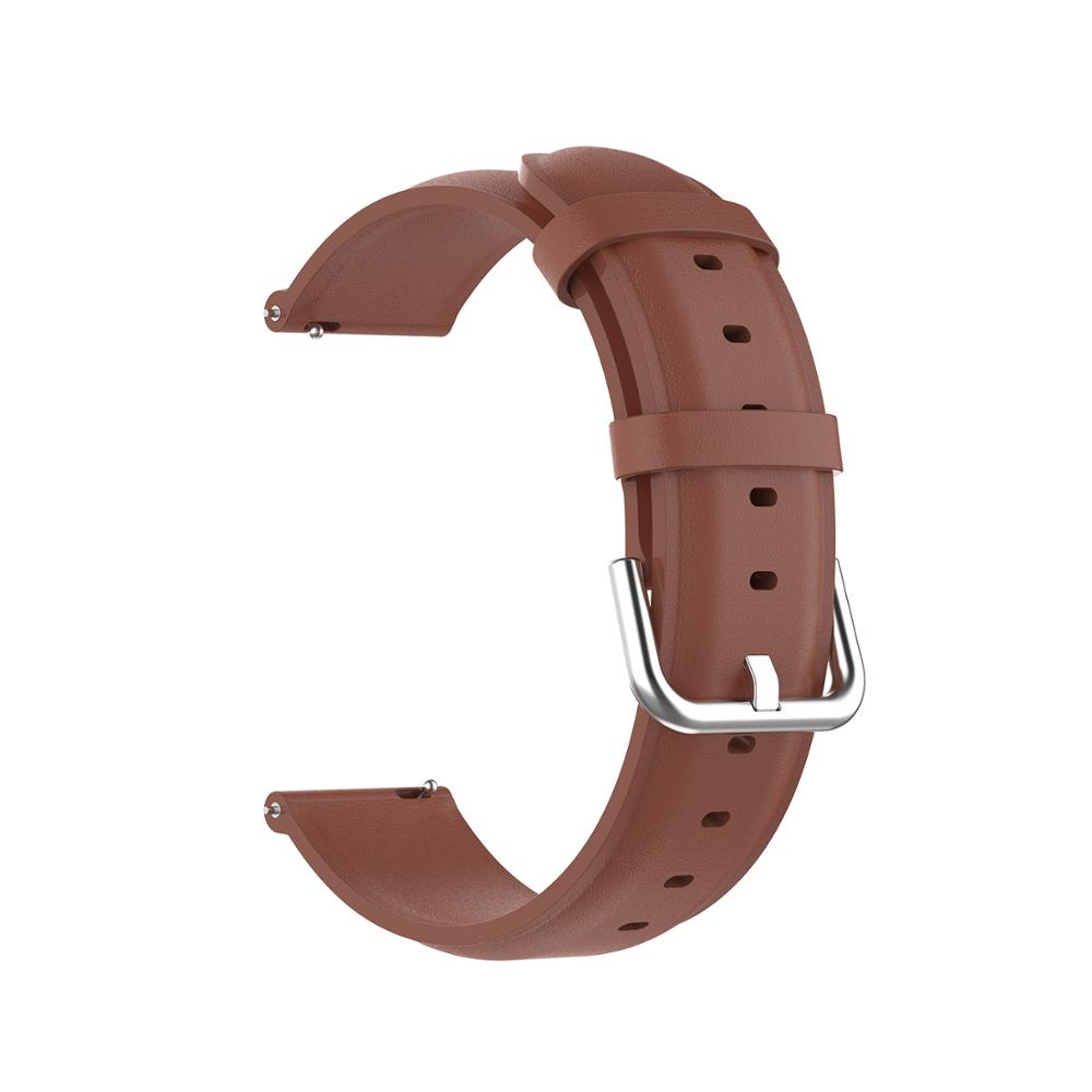 Кожаный ремешок для Samsung Active 2 44мм 40мм SM-R820 R830 Galaxy Watch 46мм 42мм Active2 Gear S3 Браслет Ремешок для часов