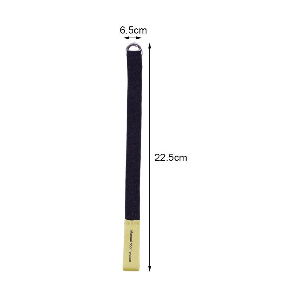 Механический переключатель задней двери, удлиненная аварийная ручка двери автомобиля, ручная кнопка открывания двери, аварийный съемник для Tesla Model Y