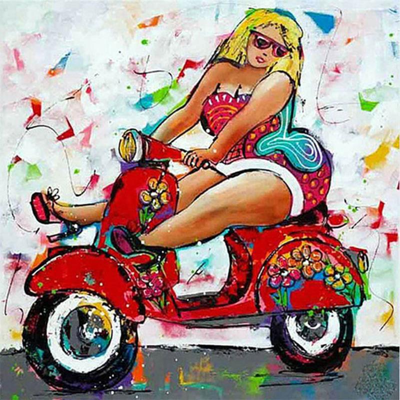 5D алмазная живопись мультфильм сексуальные женщины полный круглый толстые дамы вышивка алмазная мозаика изображение стразы Декор подарок