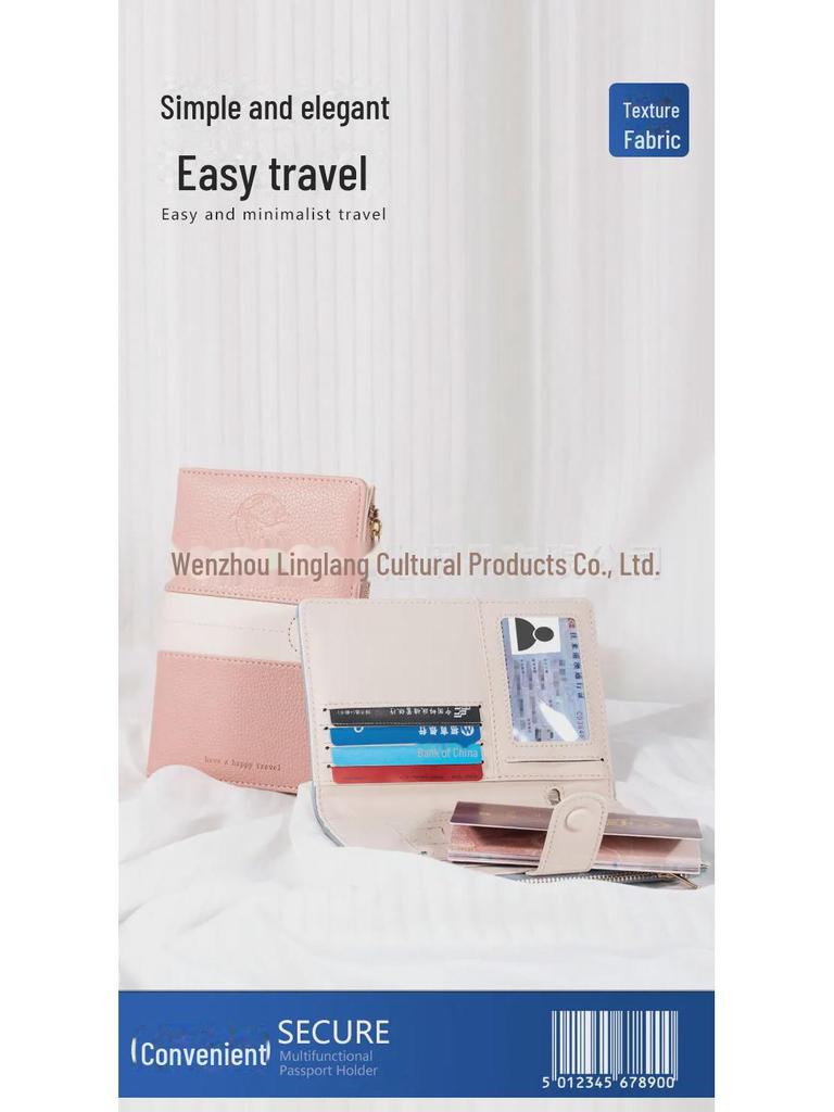 Кошелек для владельца паспорта и прав: Организатор трансграничных путешествий для мужчин и женщин