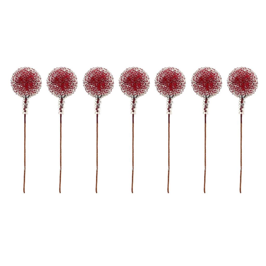 100pcs Artificial Berry Flower Mini Frosted Fruit Holly Berries Home Wedding Party Decor