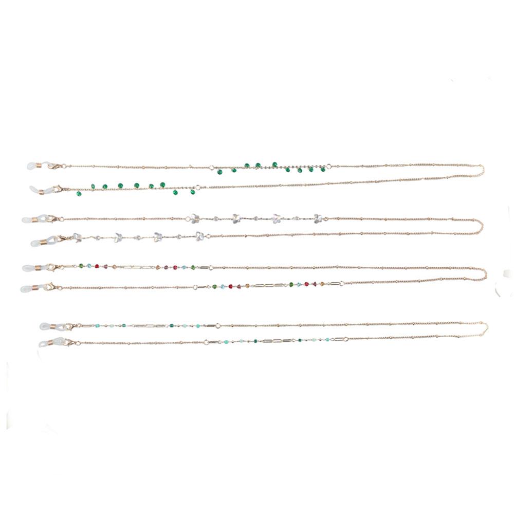 Металлическая цепочка для подвешивания, анти-потеря, металлическая цепочка для очков, цепочка для масок, цепочки для солнцезащитных очков, шнур для очков