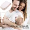 10 шт./лот, дышащие хлопковые детские подгузники для новорожденных, многоразовые моющиеся вставки, ткань для подгузников