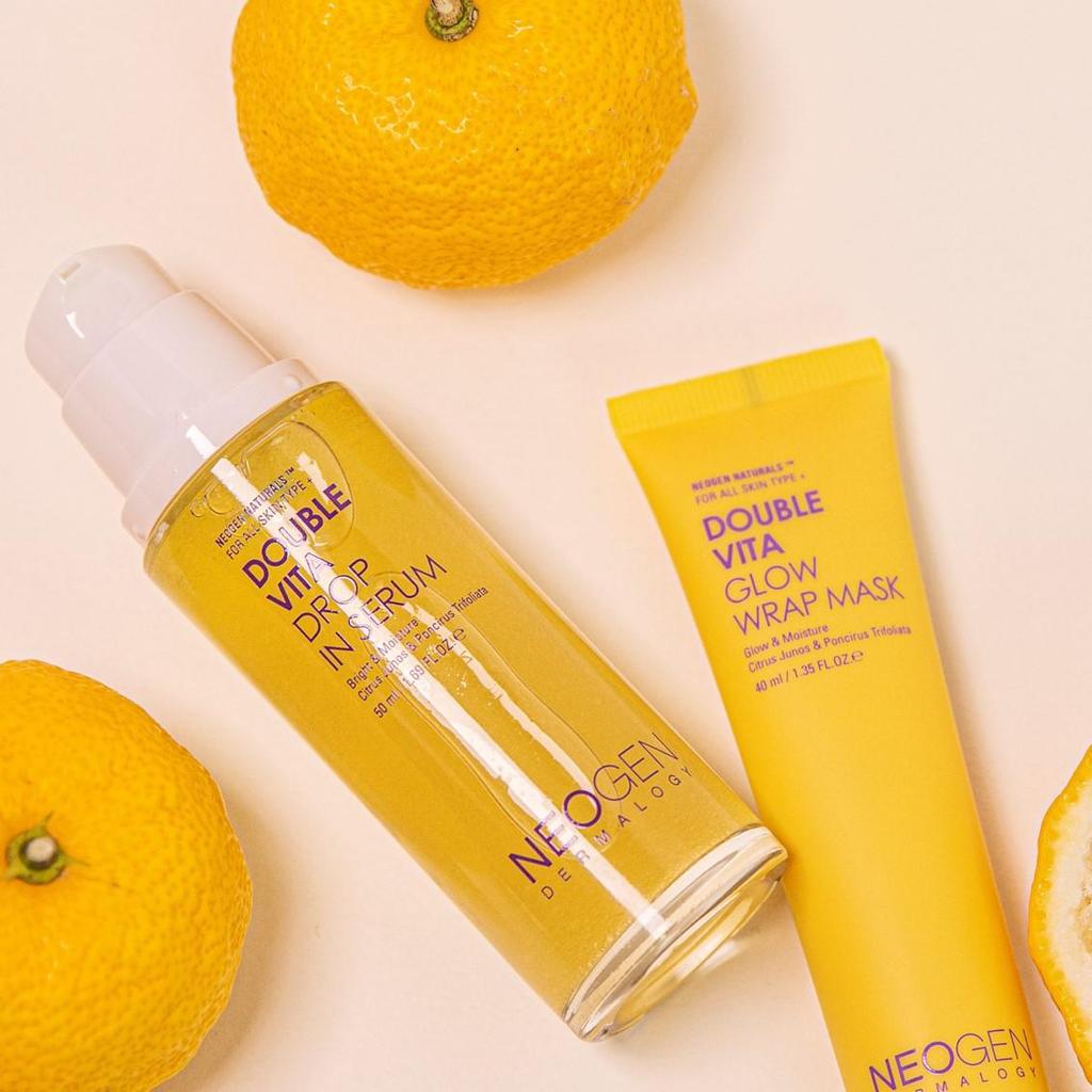 [Neogen Dermalogy] Double Vita Drop in Serum Skin Bright Kit 50 мл + 40 мл