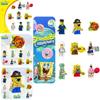 Spongebob Squarepants Characters Building Blocks Fun And Educational Toy 38-50 Pieces