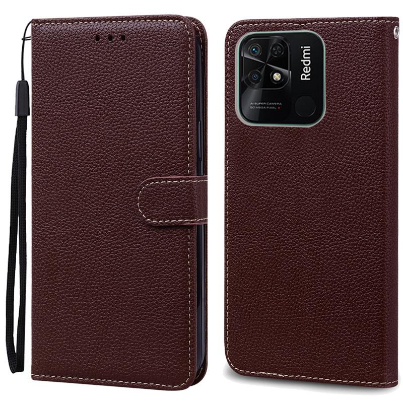 Для Xiaomi Redmi 10C чехол Роскошный кошелек флип чехол для Redmi 10C чехол для телефона с держателем для карт кожаный чехол для Redmi 10C Fundas