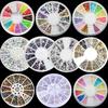 Puntos Nail Art Manicure Accessory Colorful Shiny Decoration Wheel Colorful Star DIY
