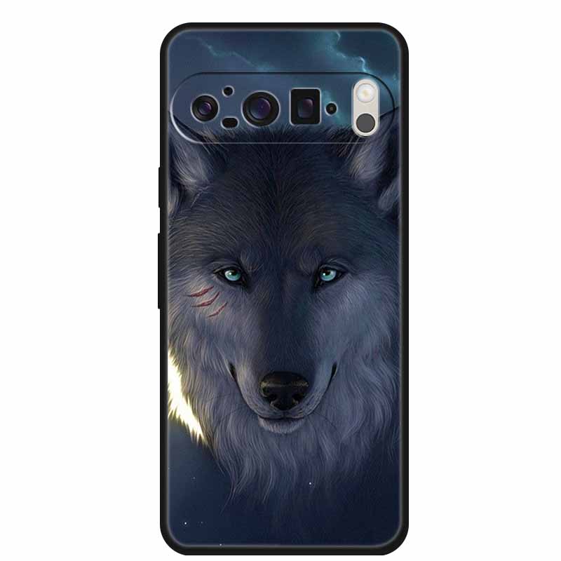 Чехол для Google Pixel 10 Pro XL 5G Милый Кот ТПУ Черный Мягкий Силикон Задняя Крышка Цветы Ударопрочный Бампер Чехол 6.8" Чехол для Телефона