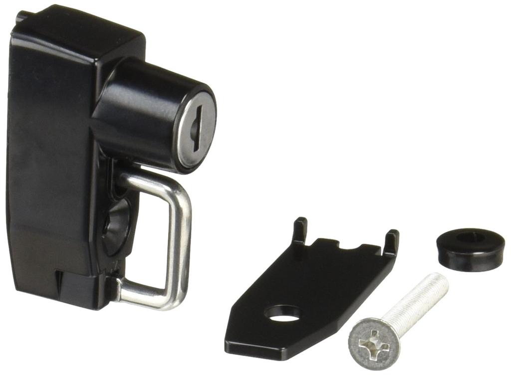 Kijima 303-1555 Motorcycle Motorcycle Parts Helmet Lock Tricity ('14-'22) Black