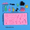 Heat Resistant Silicone Music Theme Mold For Cake Decorating And Handmade Crafts