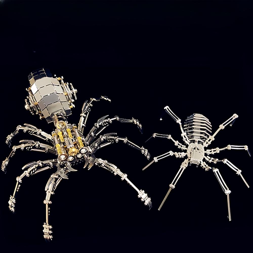 Паук 3D Металлическая Головоломка Сборная Модель, Механическая Сборка Сделай Сам Украшения Ручной Работы, Подарок На День Рождения