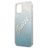 Guess Guhcp12Mpcuglsbl Iphone 12/12 Pro6,1 Niebieski/Blue Twarde Etui Brokat Gradient Skrypt