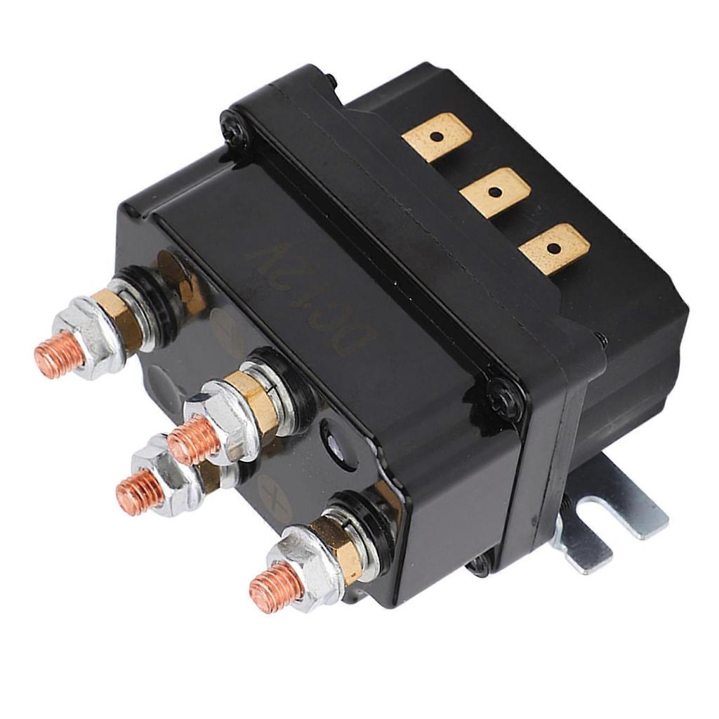 250A Electric Winch Relay Waterproof Integrated ABS Brass for 12V Off Road Vehicle
