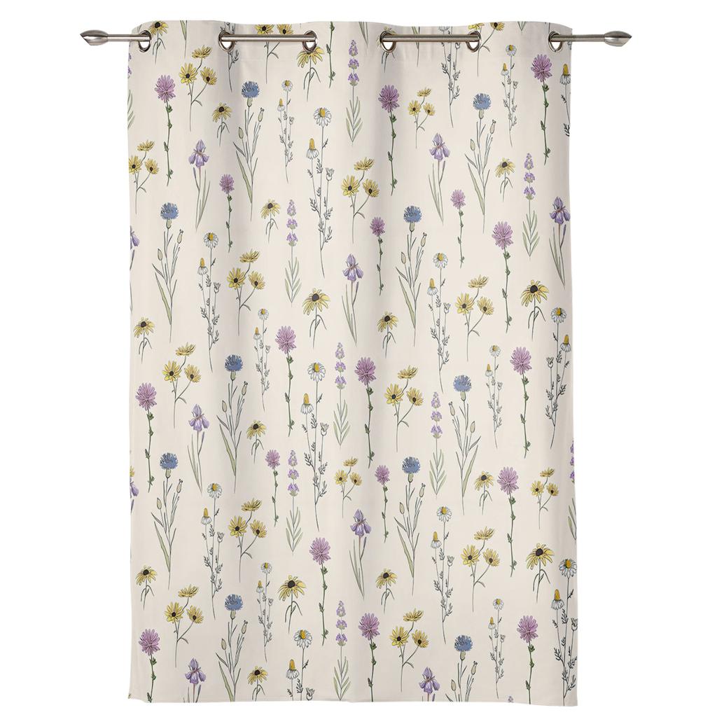 Plaid, English, Red, Dark Grey Window Curtains Curtains for Living Room Decorative Items Living Room