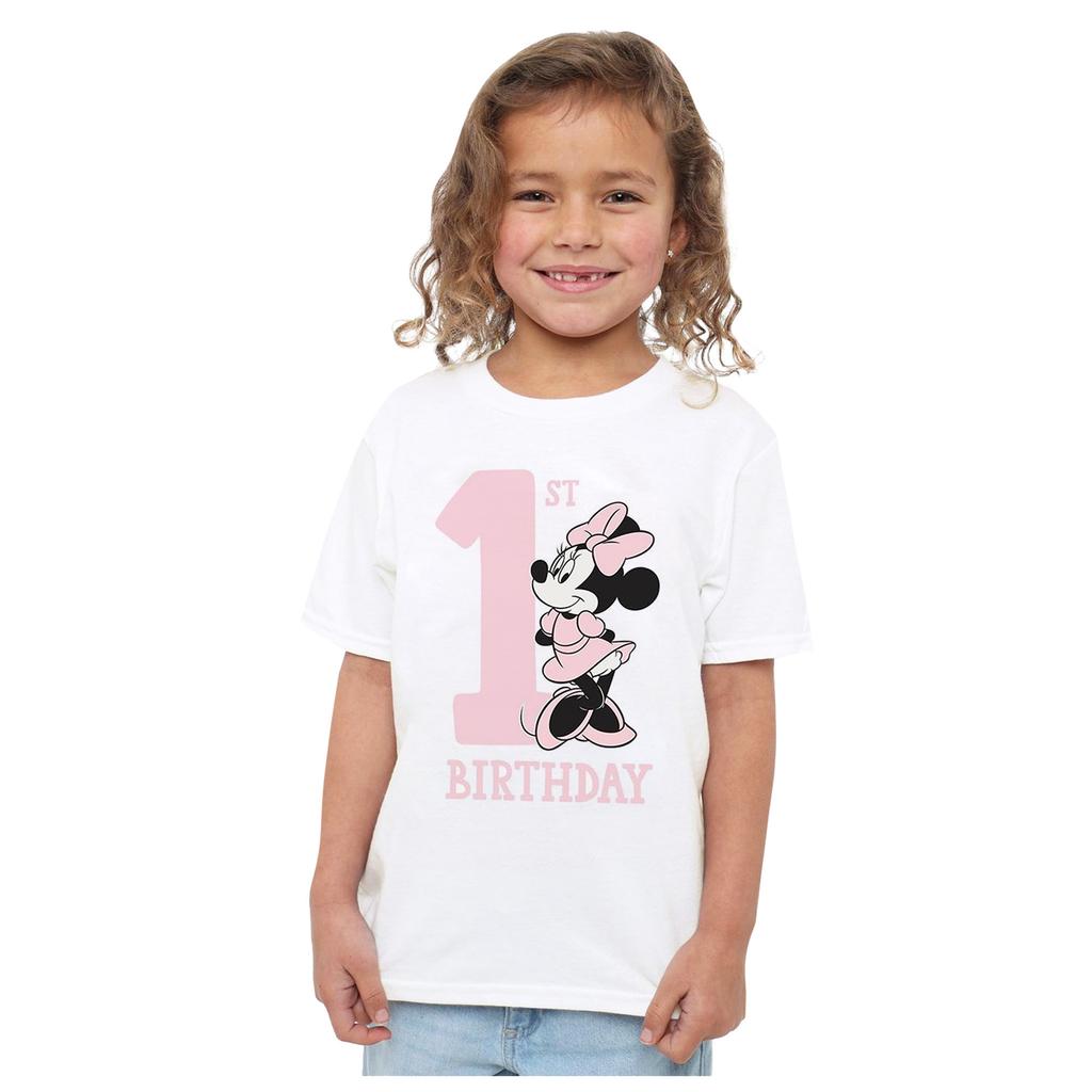 Disney Футболка детская Минни Маус на первый день рождения
