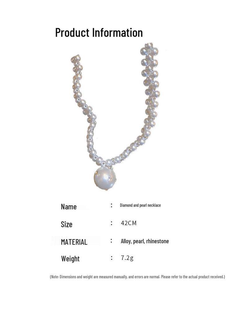 Элегантное двухслойное жемчужное колье-чокер - Высококлассный винтажный дизайн для женщин